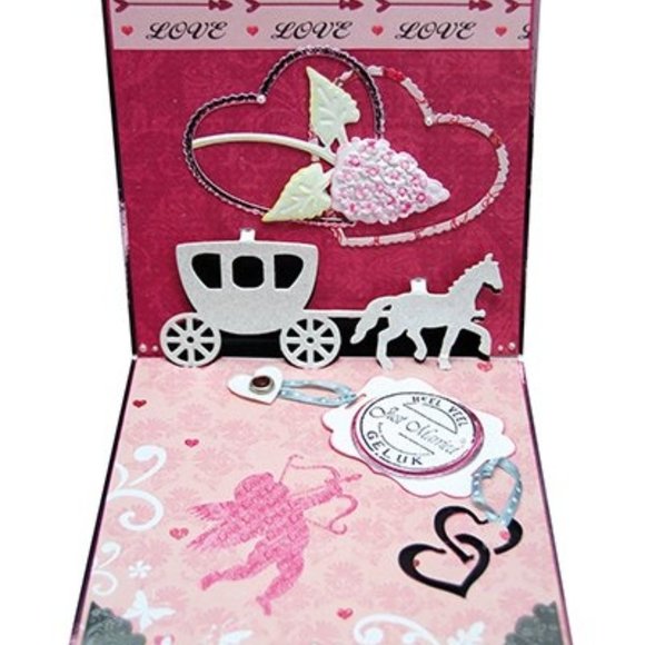 Joy! Crafts Open Up Pop Up Stencil - WEDDING - Picture 4 of 5